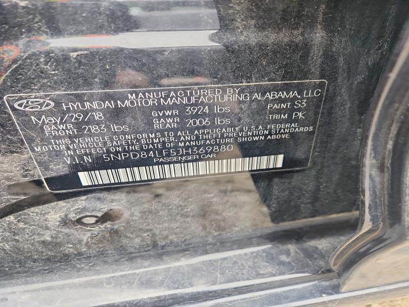 Продажа на аукционе авто 2018 Hyundai Elantra, vin: 5NPD84LF5JH369880, номер лота: 47047186