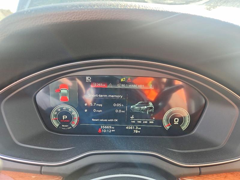Aukcja sprzedaży 2023 Audi Q5, vin: WA1EAAFY4P2013798, numer aukcji: 45619276