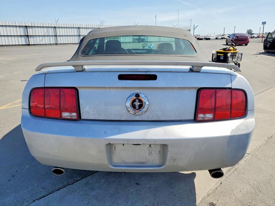 Продажа на аукционе авто 2006 Ford Mustang, vin: 1ZVHT84N265111267, номер лота: 45681846