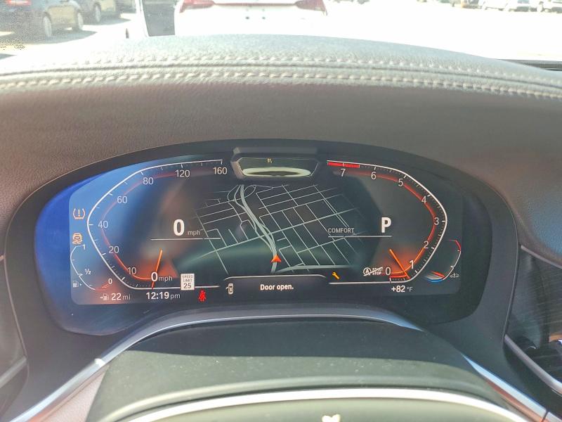 47458926 :رقم المزاد ، WBA7T4C0XLGF97081 vin ، 2020 Bmw 740 مزاد بيع