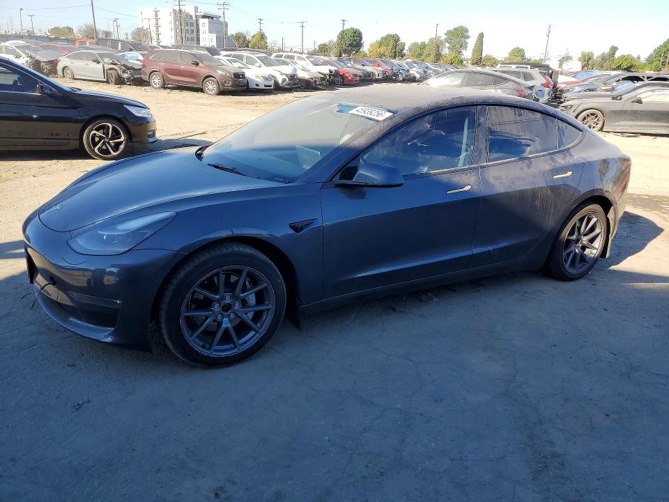 Auction sale of the 2023 Tesla Model 3, vin: 5YJ3E1EB8PF637387, lot number: 45939256