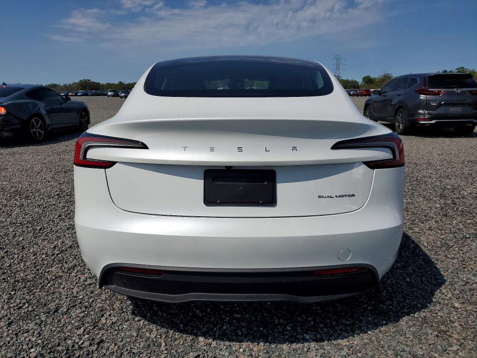 46472106 :رقم المزاد ، 5YJ3E1EB9SF929929 vin ، 2025 Tesla Model 3 مزاد بيع