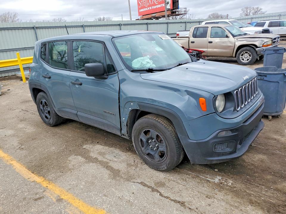 Продаж на аукціоні авто 2017 Jeep Renegade, vin: ZACCJAABXHPF97681, номер лоту: 41902956