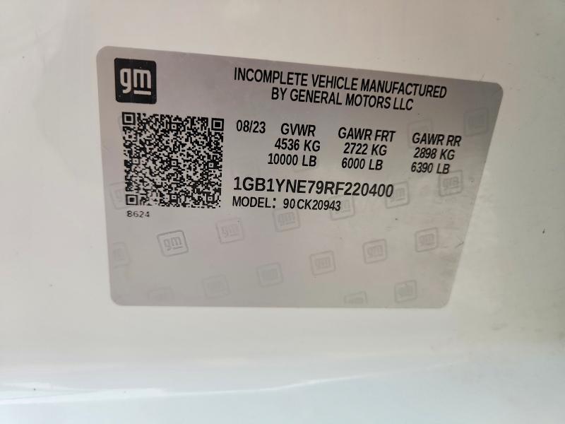Aukcja sprzedaży 2024 Chevrolet Silverado, vin: 1GB1YNE79RF220400, numer aukcji: 46219396