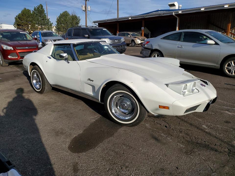 1975 Chev Corvette მანქანა იყიდება აუქციონზე, vin: 1Z37J5S423167, აუქციონის ნომერი: 47426106