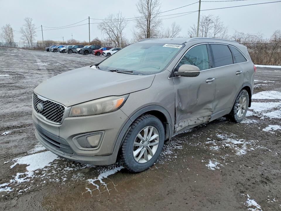 2016 Kia Sorento მანქანა იყიდება აუქციონზე, vin: 5XYPGDA59GG138569, აუქციონის ნომერი: 45593346