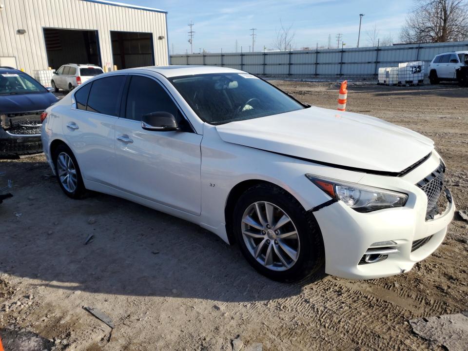76820425 :رقم المزاد ، JN1BV7AR2FM397537 vin ، 2015 Infiniti Q50 مزاد بيع