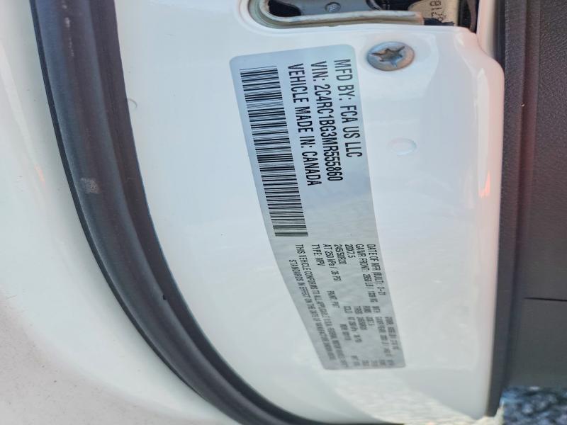 Продаж на аукціоні авто 2021 Chrysler Pacifica, vin: 2C4RC1BG3MR555860, номер лоту: 47689666