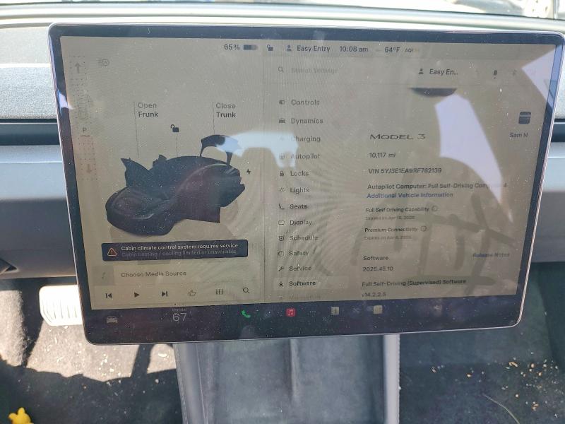 Продаж на аукціоні авто 2024 Tesla Model 3, vin: 5YJ3E1EA9RF782139, номер лоту: 47052706
