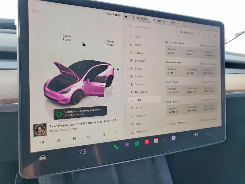 2023 Tesla Model Y მანქანა იყიდება აუქციონზე, vin: 7SAYGDEE7PA101154, აუქციონის ნომერი: 79379575
