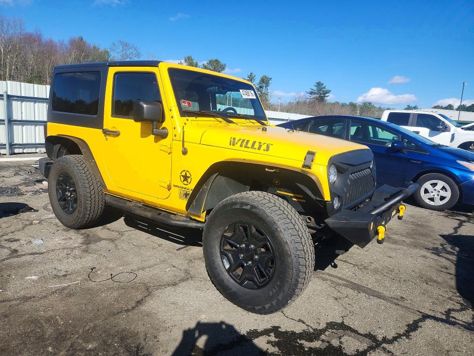 Aukcja sprzedaży 2015 Jeep Wrangler, vin: 1C4AJWAGXFL653765, numer aukcji: 47458116