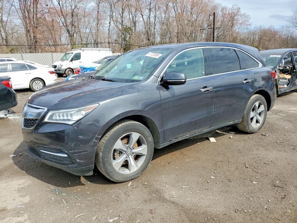 Auction sale of the 2014 Acura Mdx, vin: 5FRYD4H21EB047114, lot number: 47723896