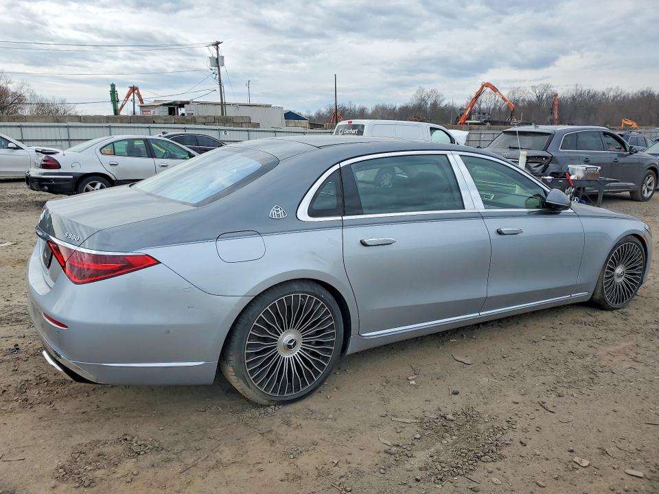 2024 Mercedes-benz S მანქანა იყიდება აუქციონზე, vin: W1K6X7GB9RA300932, აუქციონის ნომერი: 41909456