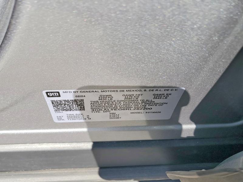 Aukcja sprzedaży 2024 Gmc Terrain, vin: 3GKALYEG6RL282200, numer aukcji: 79392545