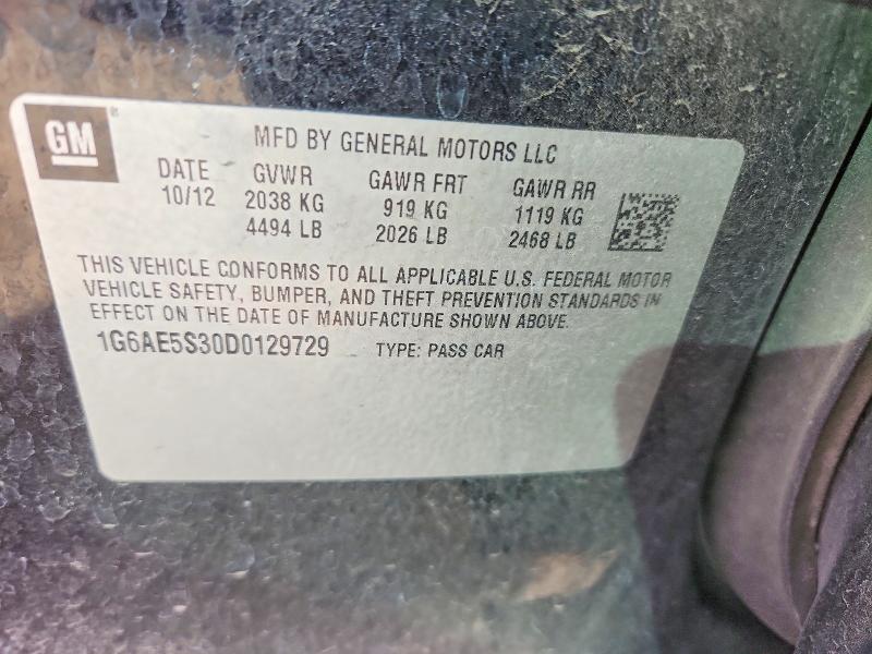 Продажа на аукционе авто 2013 Cadillac Ats, vin: 1G6AE5S30D0129729, номер лота: 79963185