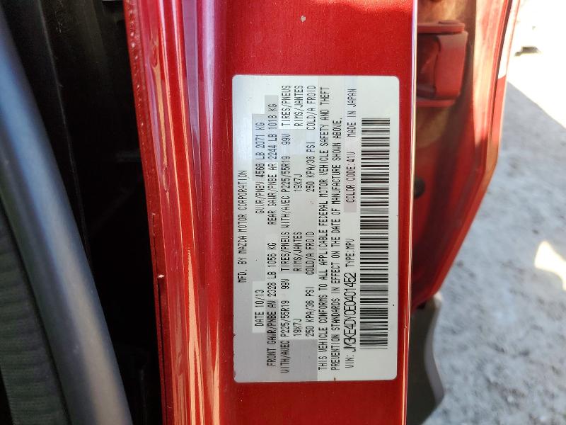 46767406 :رقم المزاد ، JM3KE4DY0E0401452 vin ، 2014 Mazda Cx-5 مزاد بيع