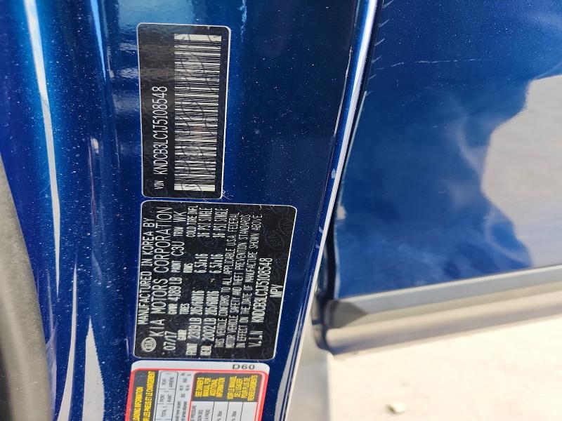 46750906 :رقم المزاد ، KNDCB3LC1J5108548 vin ، 2018 Kia Niro مزاد بيع