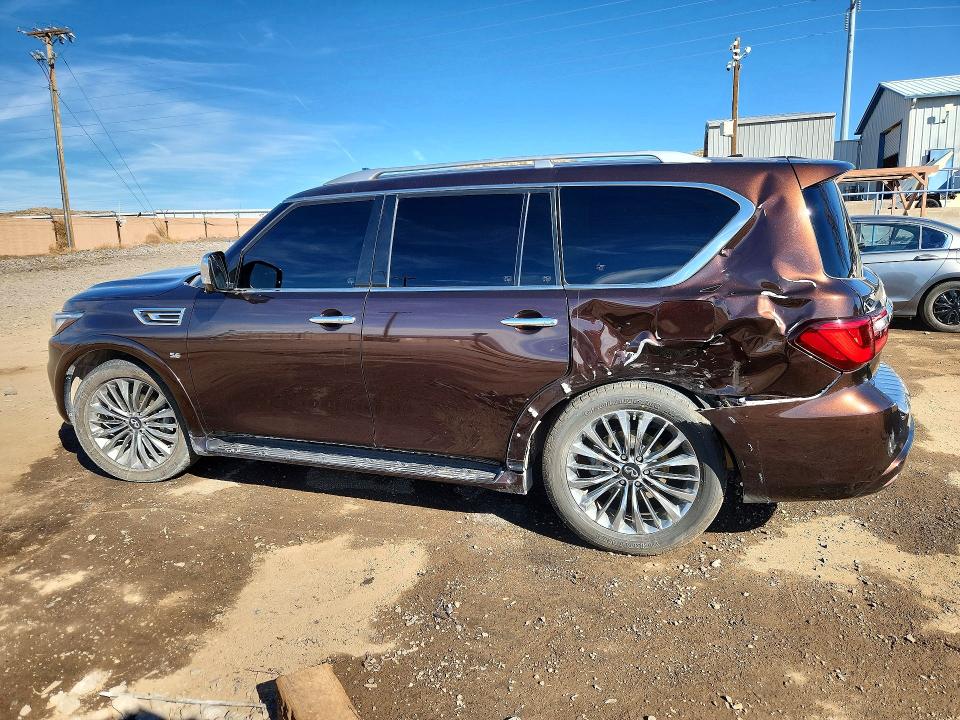 79407005 :رقم المزاد ، JN8AZ2ND7J9840165 vin ، 2018 Infiniti Qx80 مزاد بيع