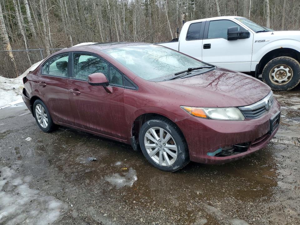 41762046 :رقم المزاد ، 2HGFB2F52CH042349 vin ، 2012 Honda Civic مزاد بيع