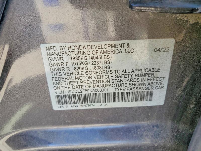 Продаж на аукціоні авто 2022 Acura Ilx, vin: 19UDE2F89NA008001, номер лоту: 79940375