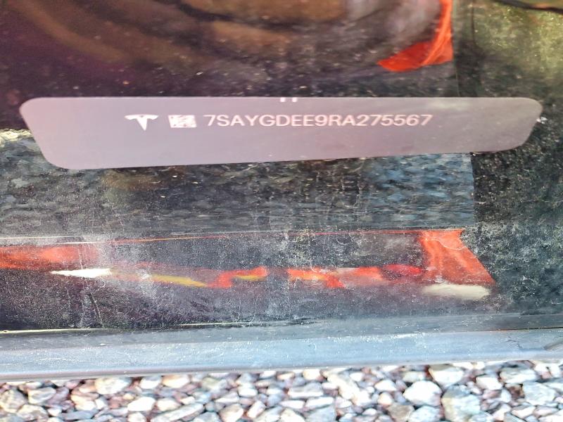 46619016 :رقم المزاد ، 7SAYGDEE9RA275567 vin ، 2024 Tesla Model Y مزاد بيع