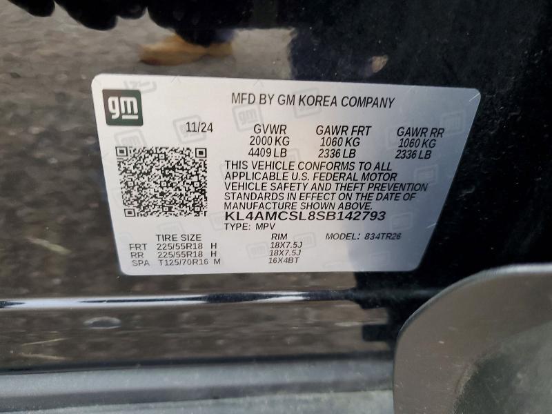 Aukcja sprzedaży 2025 Buick Encore Gx, vin: KL4AMCSL8SB142793, numer aukcji: 47951656
