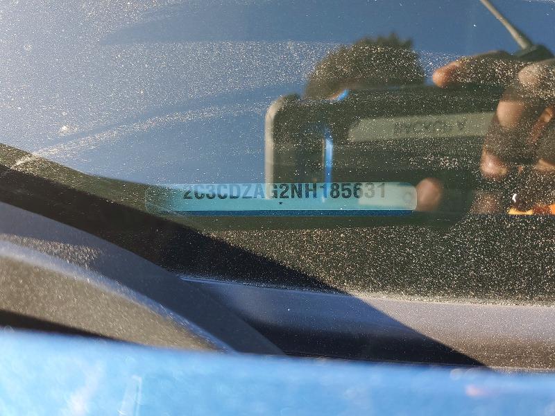 2022 Dodge Challenger მანქანა იყიდება აუქციონზე, vin: 2C3CDZAG2NH185631, აუქციონის ნომერი: 48273566