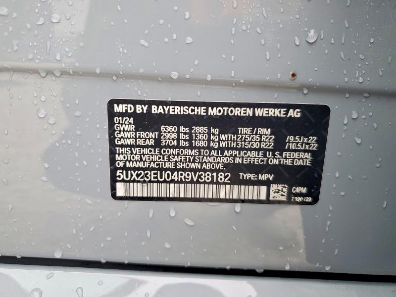 Aukcja sprzedaży 2024 Bmw X5, vin: 5UX23EU04R9V38182, numer aukcji: 41752366