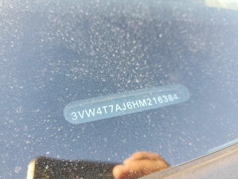 79642435 :رقم المزاد ، 3VW4T7AJ6HM216384 vin ، 2017 Volkswagen Jetta مزاد بيع