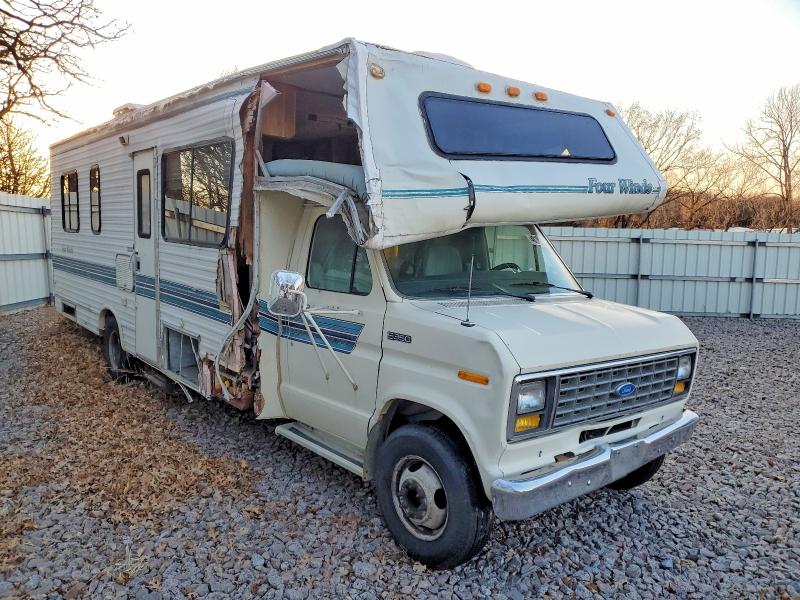 Auction sale of the 1991 Ford Econoline, vin: 1FDKE30G2MHA88495, lot number: 48185846