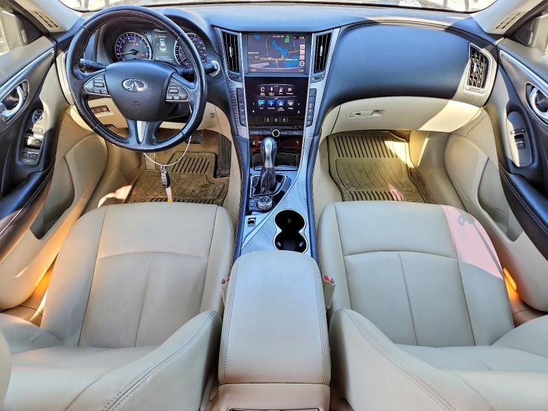 79526515 :رقم المزاد ، JN1BV7AR7FM417667 vin ، 2015 Infiniti Q50 مزاد بيع