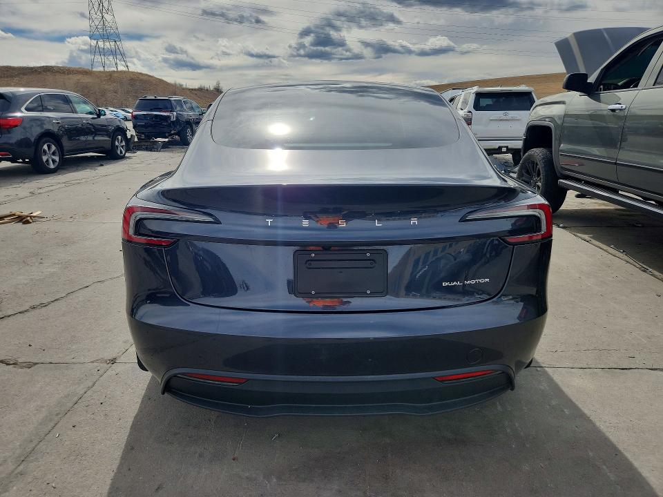 2025 Tesla Model 3 მანქანა იყიდება აუქციონზე, vin: 5YJ3E1EB0SF007906, აუქციონის ნომერი: 79206985