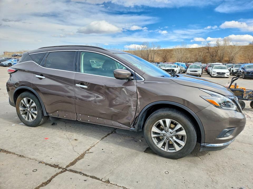 2018 Nissan Murano მანქანა იყიდება აუქციონზე, vin: 5N1AZ2MH1JN145070, აუქციონის ნომერი: 45750596
