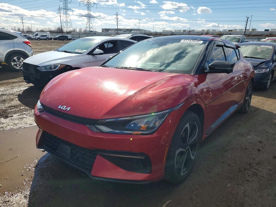 41753926 :رقم المزاد ، KNDC4DLC7P5092333 vin ، 2023 Kia Ev6 مزاد بيع