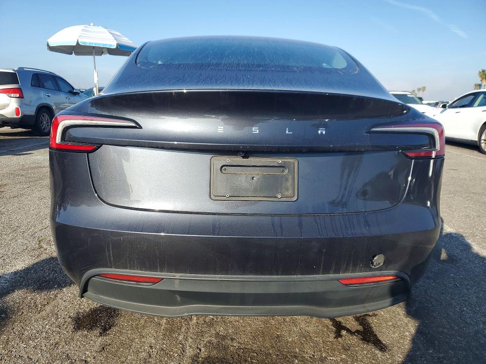 2025 Tesla Model 3 მანქანა იყიდება აუქციონზე, vin: 5YJ3E1EA8SF965232, აუქციონის ნომერი: 79126205