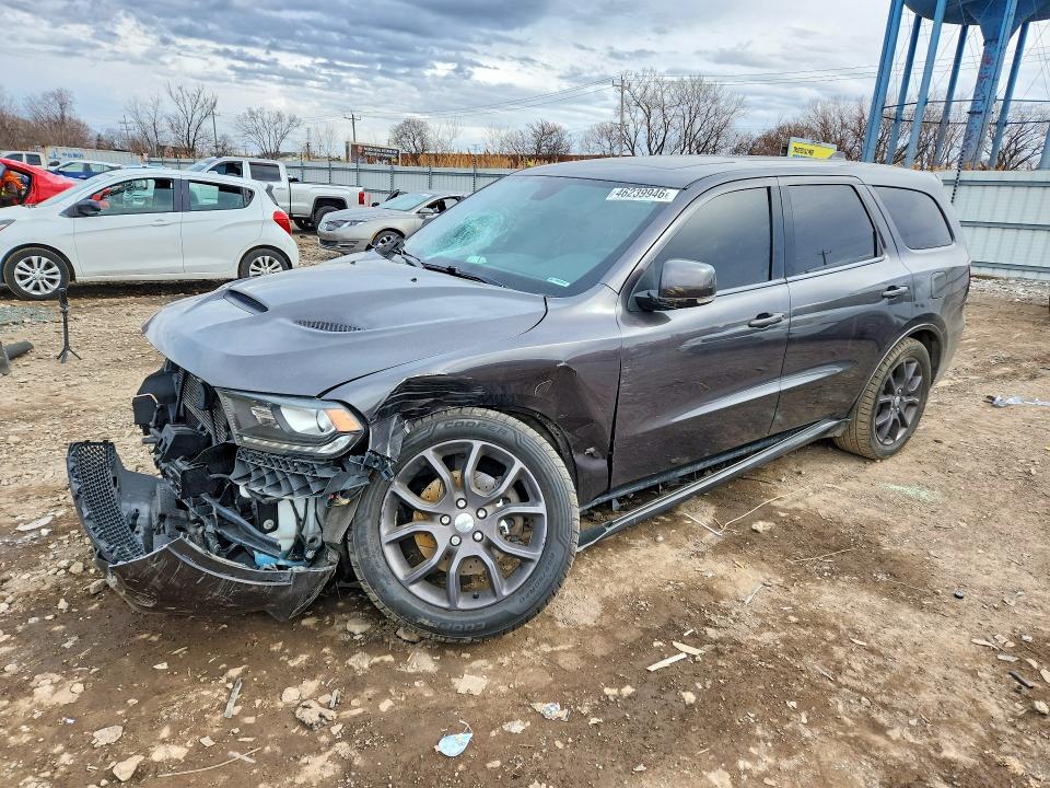 46239946 :رقم المزاد ، 1C4SDJCT9JC126687 vin ، 2018 Dodge Durango مزاد بيع