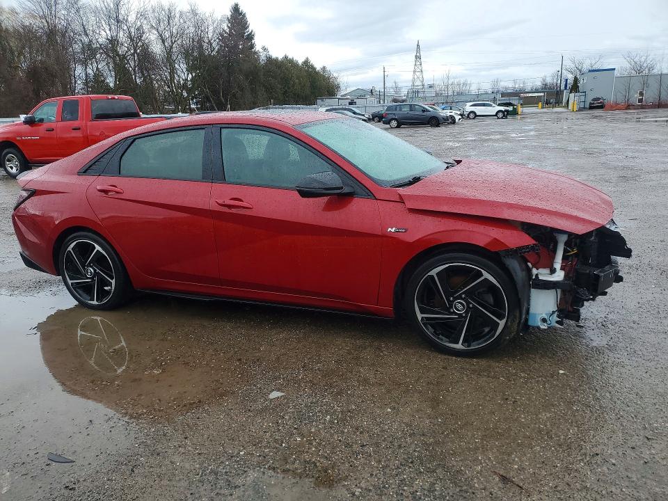 46044746 :رقم المزاد ، KMHLR4AF2NU296812 vin ، 2022 Hyundai Elantra مزاد بيع