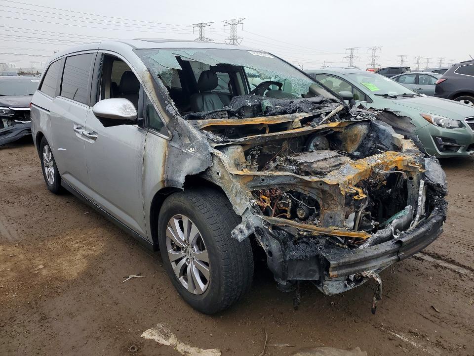 Продажа на аукционе авто 2014 Honda Odyssey, vin: 5FNRL5H6XEB066049, номер лота: 41752256