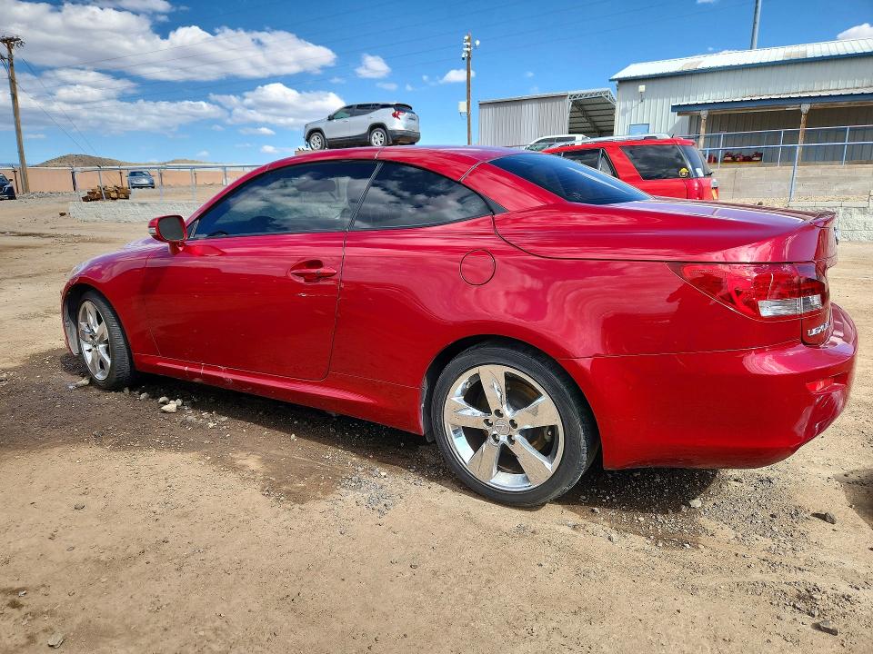 Продаж на аукціоні авто 2010 Lexus Is 250c, vin: JTHFF2C21A2507379, номер лоту: 45515226
