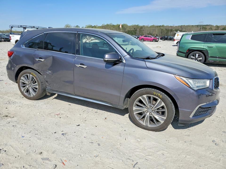 2017 Acura Mdx მანქანა იყიდება აუქციონზე, vin: 5FRYD4H56HB007741, აუქციონის ნომერი: 47264476
