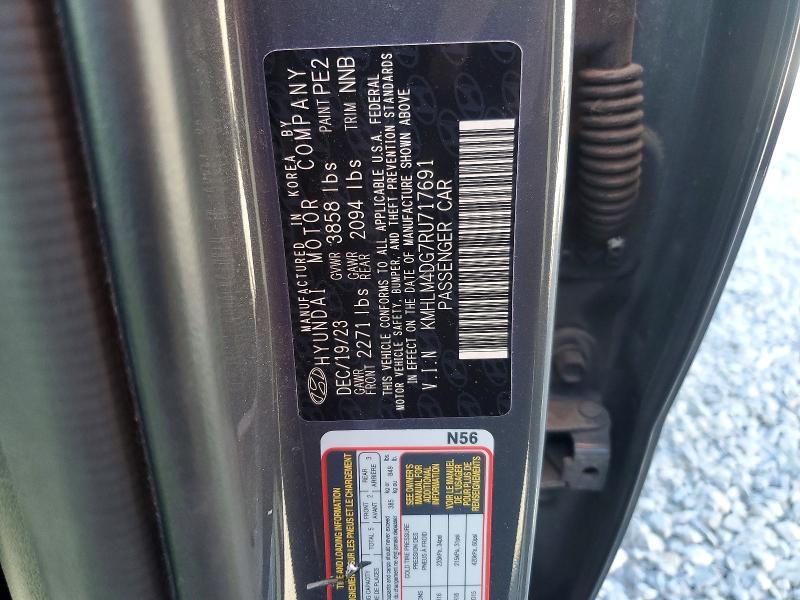 Продаж на аукціоні авто 2024 Hyundai Elantra, vin: KMHLM4DG7RU717691, номер лоту: 46171166
