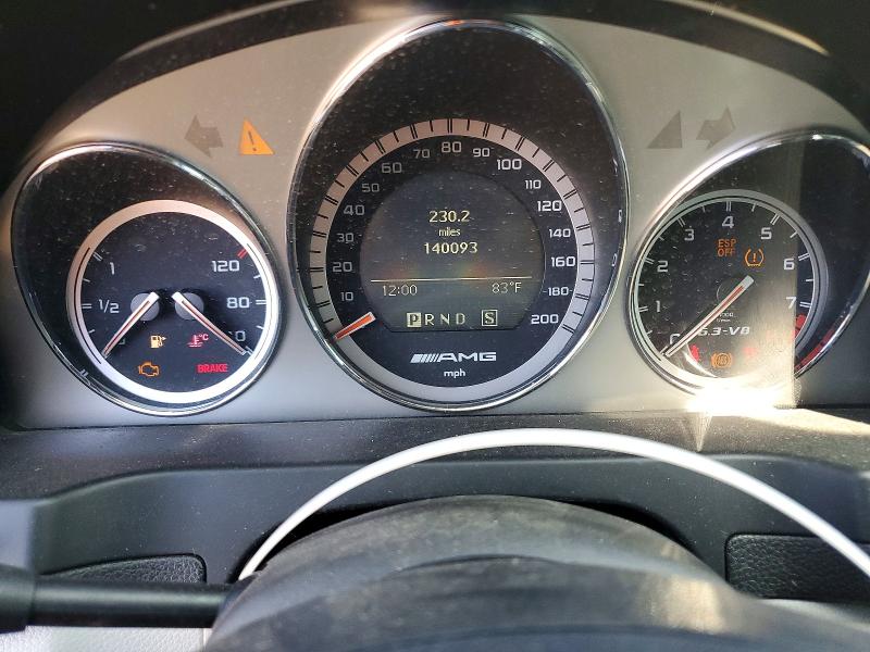2009 Mercedes-benz C მანქანა იყიდება აუქციონზე, vin: WDDGF77X99F214624, აუქციონის ნომერი: 47645726