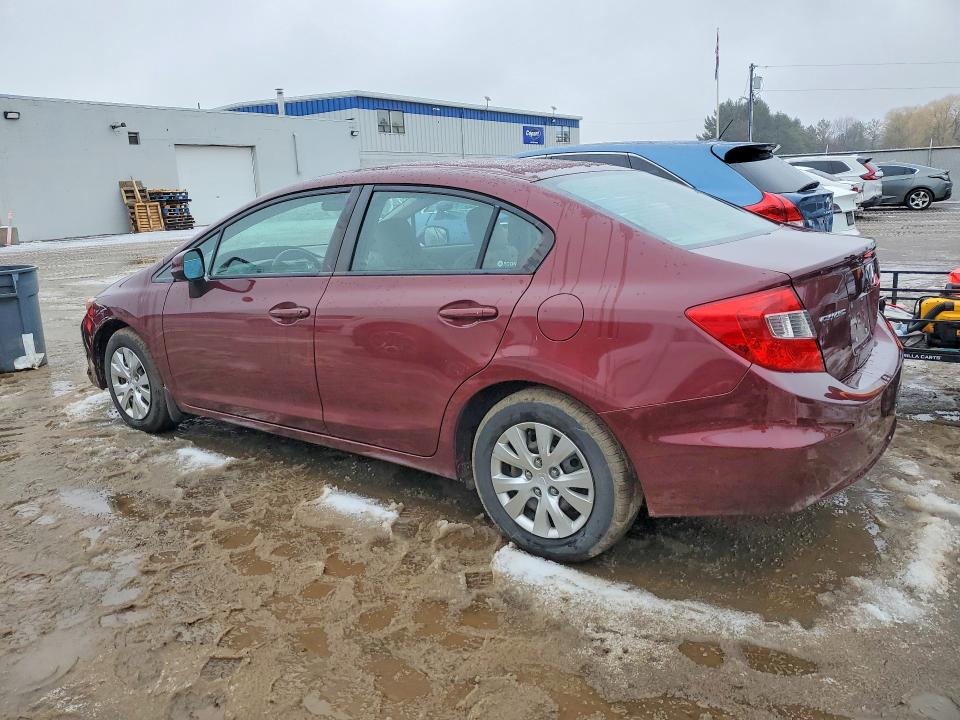 Продаж на аукціоні авто 2012 Honda Civic, vin: 2HGFB2F4XCH026228, номер лоту: 46217676