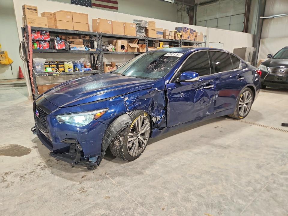 Aukcja sprzedaży 2019 Infiniti Q50, vin: JN1EV7AR5KM554243, numer aukcji: 45801186