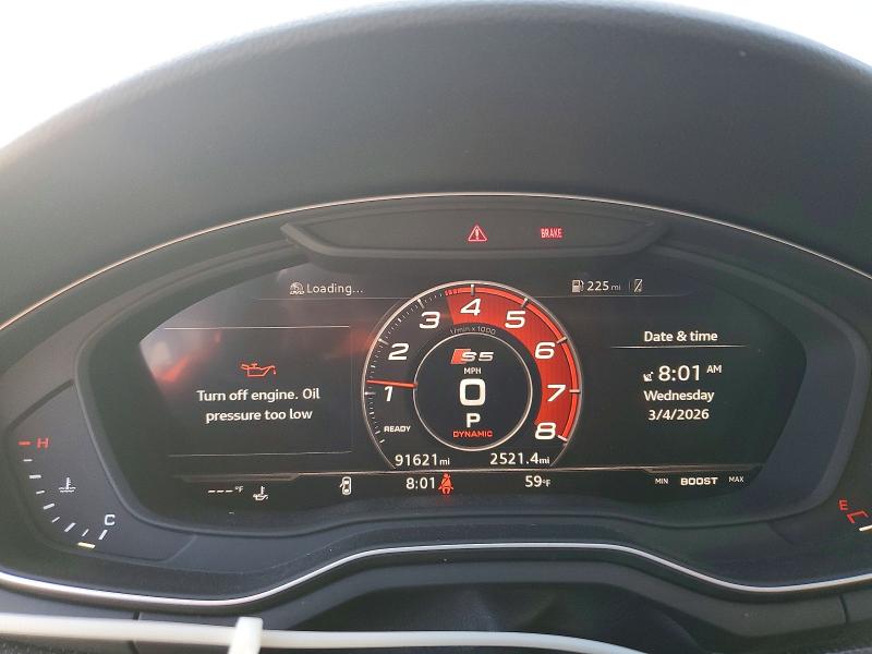 Aukcja sprzedaży 2018 Audi S5, vin: WAUC4CF58JA035870, numer aukcji: 79829505