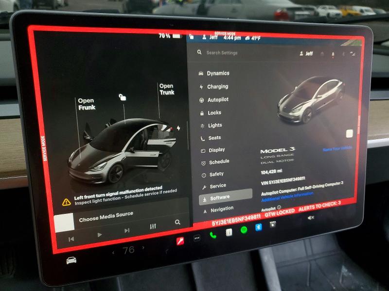 Продаж на аукціоні авто 2022 Tesla Model 3, vin: 5YJ3E1EB5NF349811, номер лоту: 45846106