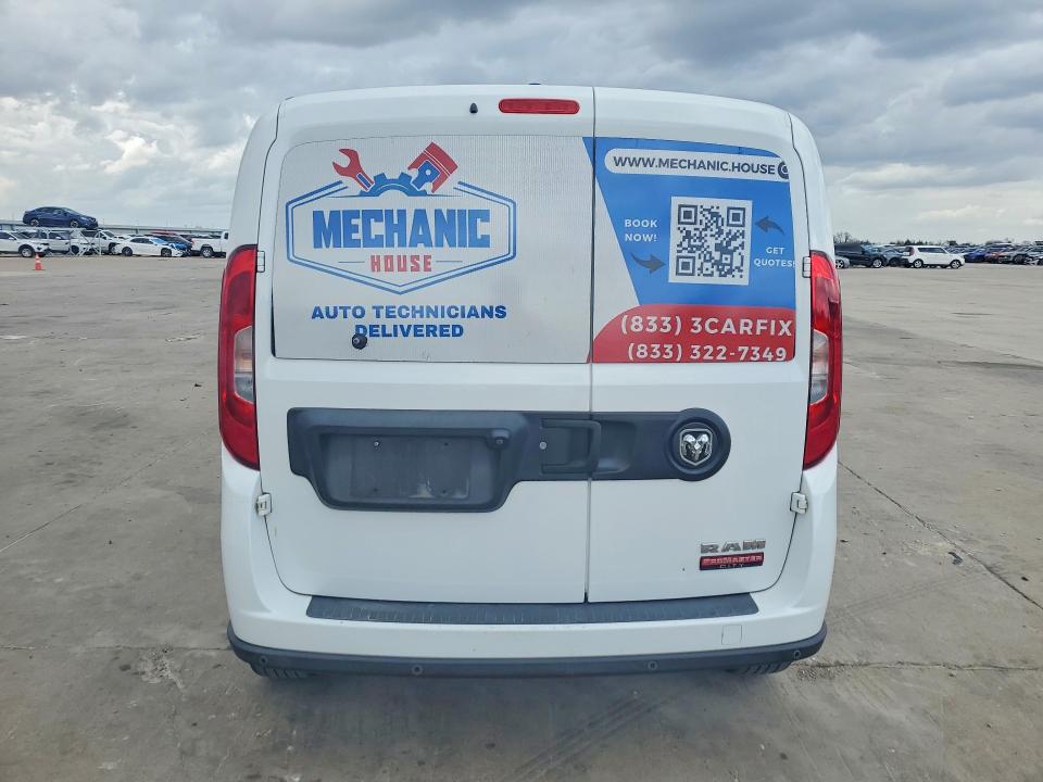 41932146 :رقم المزاد ، ZFBERFBB9J6H90822 vin ، 2018 Ram Promaster City مزاد بيع