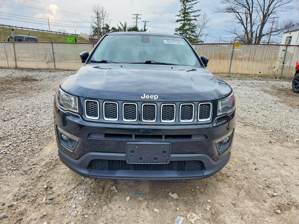 2018 Jeep Compass მანქანა იყიდება აუქციონზე, vin: 3C4NJCBB5JT265536, აუქციონის ნომერი: 48343366