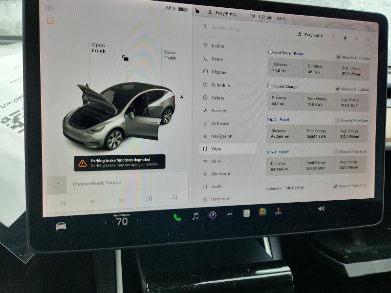 Aukcja sprzedaży 2020 Tesla Model Y, vin: 5YJYGDEE3LF006844, numer aukcji: 46911936