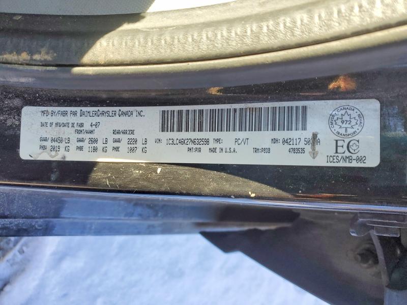 Продаж на аукціоні авто 2007 Chrysler Sebring, vin: 1C3LC46K27N632598, номер лоту: 78280795